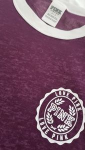 NWOT PINK Sheer Lounge Shirt